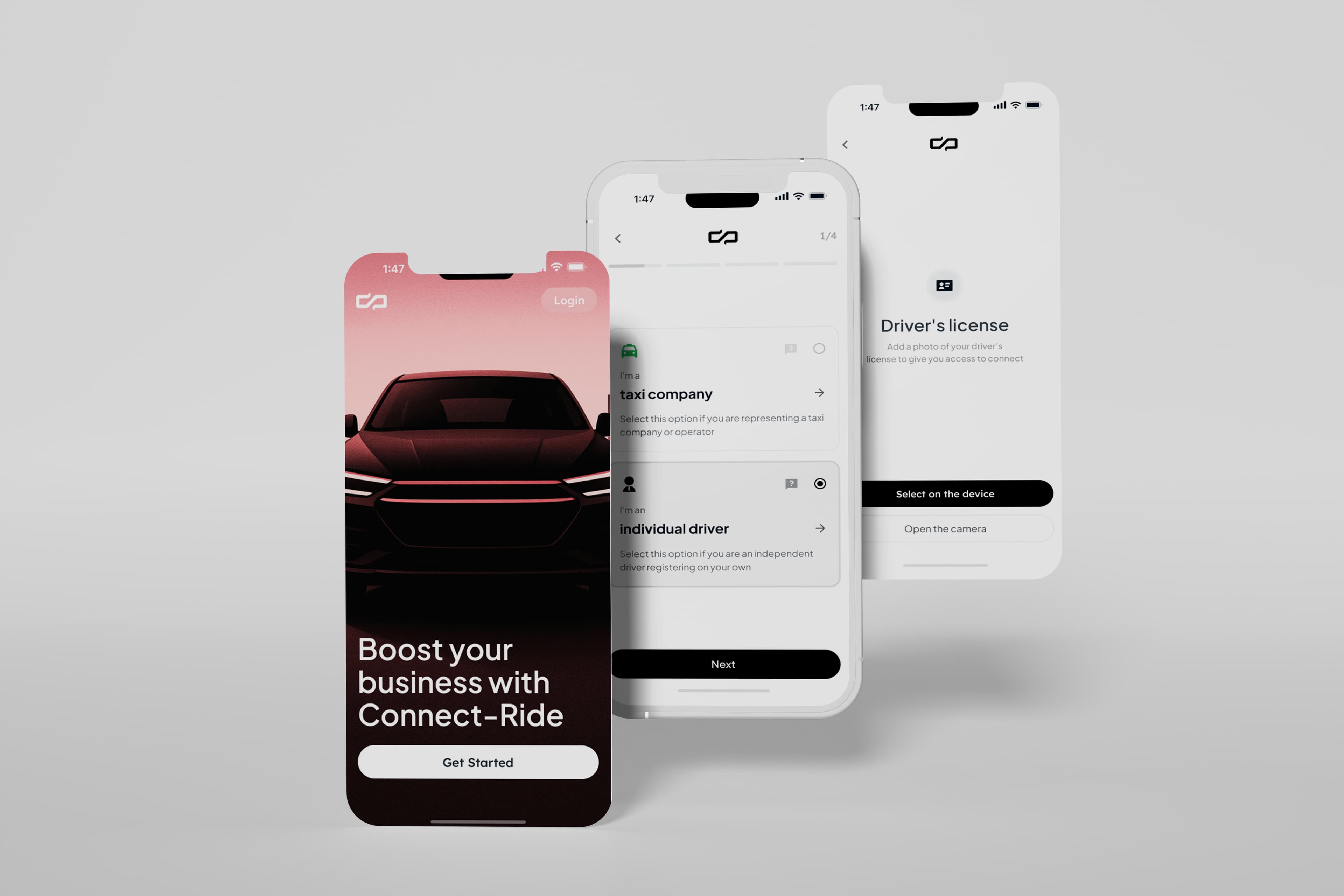 Connect-Ride — mobility platform built by Berivox