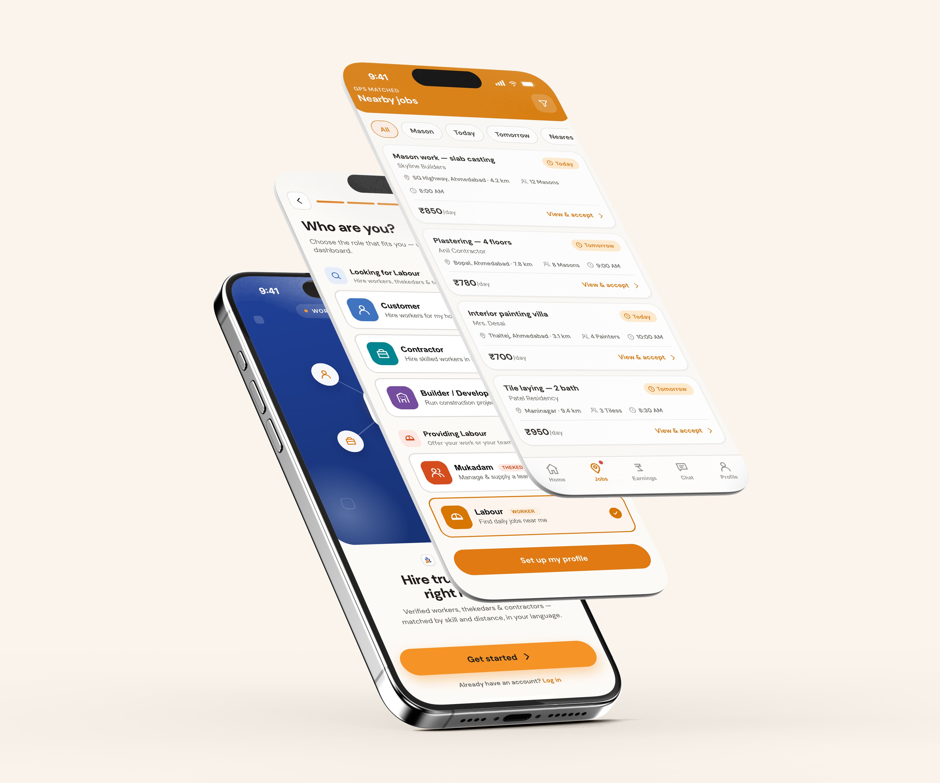 Digital Naka Connect — logistics · staffing platform built by Berivox